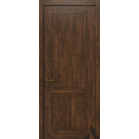 Дверь из массива дуба Альверо, Ингрид-1 ДГ, Орех чёрный