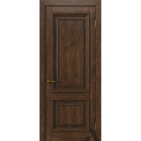Дверь из массива дуба Альверо, Екатерина ДГ, Орех чёрный