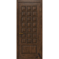 Дверь из массива дуба Альверо, Диана ДГ, Орех чёрный