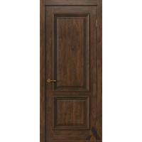 Дверь из массива дуба Альверо, Елизавета-2 ДГ, Орех чёрный