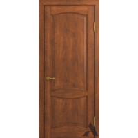 Дверь из массива дуба VIPORTE, Классика-2 ДГ, Коньяк