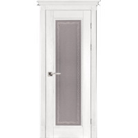 Дверь Ока, Аристократ 5 ПВДО, белая эмаль, массив ольхи