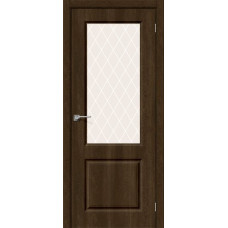 По материалу дверей,Дверь Скинни ПВХ-13 ПО, Dark Barnwood