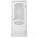 дверь Виктория ДО, массив сосны, эмаль белый жемчуг