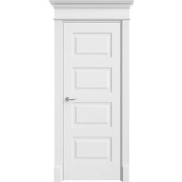 Дверь межкомнатная, Прима-42 ДГ, Белая эмаль