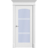 Дверь межкомнатная, Верона ДО, Белая эмаль