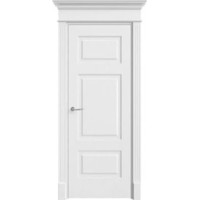 Дверь межкомнатная, Прима-32 ДГ, Белая эмаль