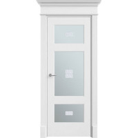 Дверь межкомнатная, Прима-32 ДО, Белая эмаль