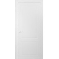 Дверь межкомнатная, Классика-2 ДГ, Белая эмаль