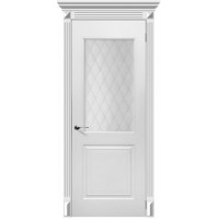 Дверь межкомнатная классическая, Форте ПО, Эмаль белая