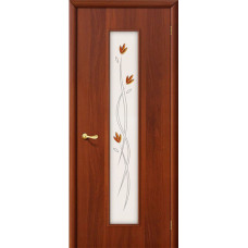 По цвету дверей,Дверь Ламинированная модель 22 Х рисунок, итальянский орех