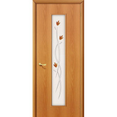 Межкомнатные двери,Дверь Ламинированная модель 22 Х рисунок, миланский орех