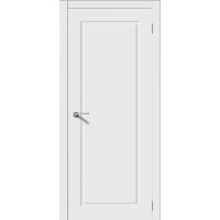 Межкомнатная дверь Сакраменто ДГ, эмаль белая