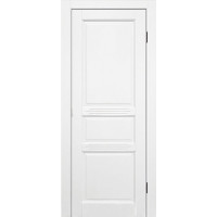 Межкомнатная дверь Джулия -2 ДГ, массив сосны, эмаль белый жемчуг