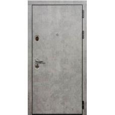 Входные двери,Утепленная входная дверь Титан Мск Top Staller Бетолла, Бетон графит/ 1ZN Моноблан