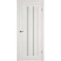 Межкомнатная дверь экошпон Line 2 White Gloss, Bianco