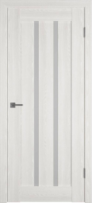 Межкомнатная дверь экошпон Line 2 White Gloss, Bianco