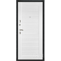 Входная металлическая дверь Стандарт - Графит / Атум Х6 Bianco
