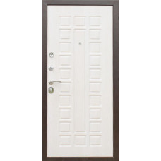Входные двери,Дверь Титан Мск - ПП 105 Сенатор, Венге / Лиственница беленая ФЛ-183