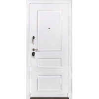 Входная металлическая дверь, Прадо, Муар белый / Муар белый