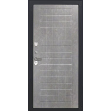 Входные двери,Дверь Титан Мск - Lux-3 A, Медный антик/ ПВХ 10 мм. панель 256 бетон пепельный