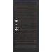 Дверь Титан Мск - Lux-3 B, Cеребрянный антик/ ПВХ 10 мм. панель 643 венге поперечный