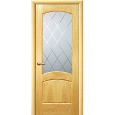 Каталог,Ярославские двери Модель 757 ПО рисунок 8, светлый дуб
