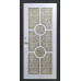 Дверь Титан Мск - Lux-3 B, Cеребрянный антик/ПВХ 16 мм. панель D22 белый патина золото винорит