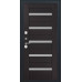 Дверь Титан Мск - Lux-3 B, Cеребрянный антик/ Экошпон СБ-1 Венге