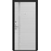 Дверь Титан Мск - Lux-3 B, Cеребрянный антик/ Эмаль 16 мм. панель А-1, белый