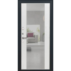Каталог,Дверь Титан Мск - Lux-3 B, Cеребрянный антик/ ПВХ 16 мм. панель Алиса ясень белый