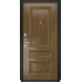 Дверь Титан Мск - Lux-3 A, Медный антик/ Панель шпонированная Фараон-2, мореный дуб светлый