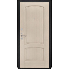 Каталог,Дверь Титан Мск - Lux-3 B, Cеребрянный антик/ Шпонированная Лаура беленый дуб