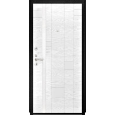 Каталог,Дверь Титан Мск - Lux-3 B, Cеребрянный антик/ Панель шпонированная Арт-1 ясень белая эмаль
