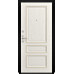 Дверь Титан Мск - Lux-3 B, Cеребрянный антик/ Панель шпонированная Фемида-2, дуб RAL9010