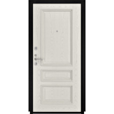 Каталог,Дверь Титан Мск - Lux-3 B, Cеребрянный антик/ Панель шпонированная Гера-2, дуб RAL9010
