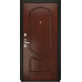 Дверь Титан Мск - Lux-3 A, Медный антик/ Панель шпонированная Венеция, красное дерево
