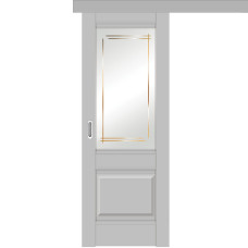 Каталог,Дверь купе одностворчатая, Profil Doors 2 U манхэттен, остекленная