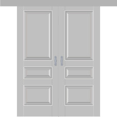 Каталог,Дверь купе двустворчатая, Profil Doors 95 U манхэттен, глухая