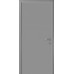 Влагостойкая композитная пластиковая дверь 1000 мм., гладкая, цвет серый RAL 7040