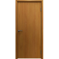 Дверь пластиковая влагостойкая 1100 мм, композитный ПВХ, цвет миланский орех