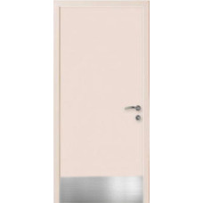 Каталог,Влагостойкая композитная пластиковая маятниковая дверь, гладкая, RAL 9001