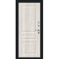 Дверь Титан Мск - Пик 117.С14, Букле черное/Casablanca