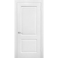 Дверь межкомнатная классическая, Роял 2, глухая, эмаль белая
