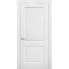 По материалу дверей,Дверь межкомнатная классическая, Роял 2, глухая, эмаль белая