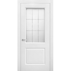 По статусу,Дверь межкомнатная классическая, Роял 2, ДО, эмаль белая