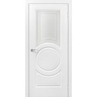 Дверь межкомнатная классическая, Роял 4, ДО, эмаль белая