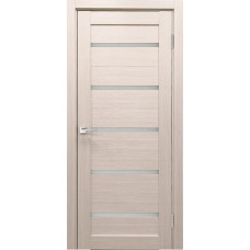 Конструкция,Дверь межкомнатная, Х-3 ДО белое, Экошпон, Кремовая лиственница