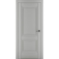 Межкомнатная дверь Венеция В2 ДГ, Экошпон, матовый серый