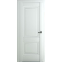 Межкомнатная дверь Венеция В3 ДГ, Экошпон, матовый белый